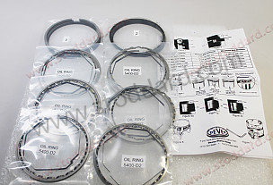 Deves 1891 Piston Ring Set For 2.2 2.4 Kolbenschmidt  (SIC10318910)