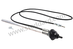 Retro Style Black Radio Antenna, NOS New Old Stock From Italy.  (SIC64530328)