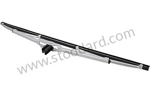 Wiper Blade, Concours-Correct Silver For 911 912 1965-1967 CHROME / CHROME (SIC62831100)