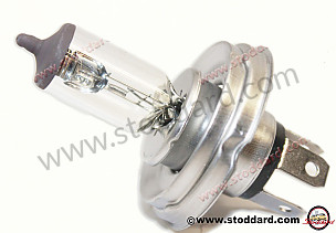 12v 60/55w P45t Headlight Bulb, Hella European Headlight Assemblies For 356  (99963120292)