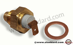 Oil Temperature Sending Unit, For Recalibrated Gauge.
This is a replacement sender for instruments that have been converted to operate at modified ohm resistance. It cannot be used unless your instrument has been re-calibrated to use this sender!

Mark  (NLA10780501)