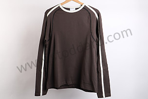 LONG SLEEVE T-SHIRT - GREY BROWN (S)  (AWAP65400S16)