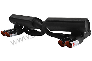 ANSA 4-OUTLET EXHAUST SILENCER  (99A001111336)