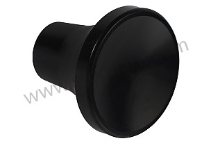 ALUMINUM PLAIN HEADLIGHT BILLET DASH KNOB BLACK / BLACK / ALUMINIUM / M5X0.8 MM (99A001112388)