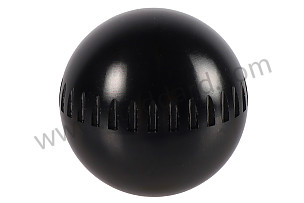 ALUMINUM THROTTLE BALL KNOB BLACK / BLACK / ALUMINIUM (99A001112402)