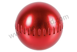 ALUMINUM THROTTLE BALL KNOB RED / RED / ALUMINIUM (99A001112403)