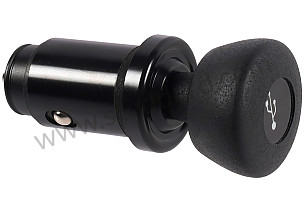 CIGARETTE LIGHTER TO USB-A / USB-C ADAPTER BLACK / BLACK (99A001112793)