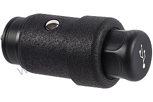 CIGARETTE LIGHTER TO USB-A / USB-C ADAPTER BLACK / BLACK (99A001112796)