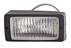 FRONT LEFT WHITE FOG LIGHT 911 3.2 84-89 COMPLETE WHITE / WHITE / FRONT LEFT (91163120300B)