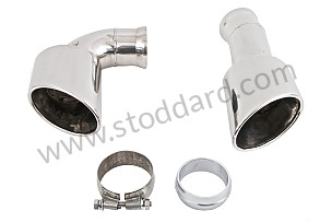 993 LOOK DOUBLE SILENCER TAILPIPES  (99A000111656)