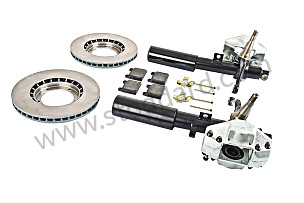 KIT TO REMOVE ALUMINIUM FRONT CALIPERS AND FIT DISCS 24 MM THICK  (99A000111820)
