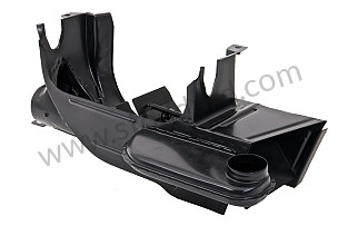 Air Guide, Left Side, Heater Flapper Box Super 90 356sc Type For 356 LEFT (61610604100)