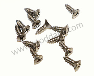 Defroster Vent Screw Set, Convertible D And Roadster  (NLA55200245)