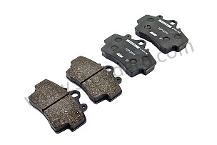 FERODO 2500 SPORTS FRONT BRAKE PADS SET OF 4 (99A000112067)