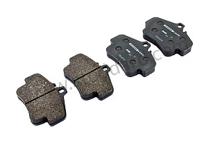 FERODO 2500 SPORTS FRONT BRAKE PADS SET OF 4 (99A000112069)