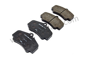 FERODO 2500 SPORTS FRONT BRAKE PADS SET OF 4 (99A000112071)