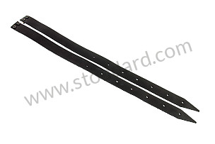 PAIR OF LEATHER STRAPS FOR OPENING DOOR WINDOWS ON 911R PAIR (99A000112091)