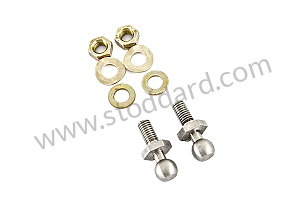 LEATHER STRAP BUTTON KIT FOR OPENING DOOR WINDOWS ON 911R COMPLETE KIT (99A000112092)