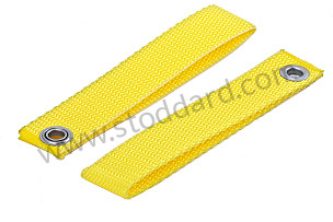 DIFFERENT COLOUR STRAP FOR RS 92 KIT (SET OF 2) YELLOW / YELLOW (99A000112265)