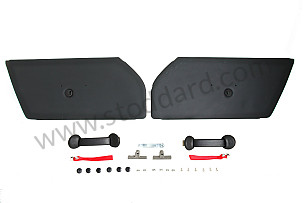 PAIR OF RS92 LEATHER DOOR PANELS COMPLETE KIT (99A000112266)