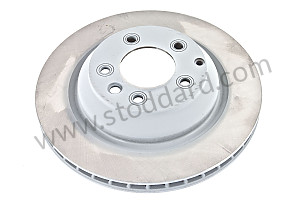 BRAKE DISC 360 MM / OPTION: ENGINE WITH INCREASED POWER 368 KW (Option code: IE81), OPTION: TURBO S (Option code: IE8A) (95835240150)