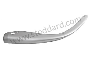 Bumper Trim Cover, Left Lower For 987 Boxster Cayman FRONT LEFT (987505527019B1)
