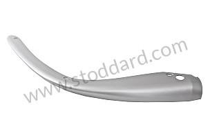 Bumper Trim, Right Lower For 987 Boxster Cayman FRONT RIGHT (987505528019B1)