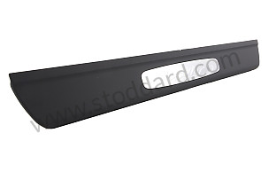 SCUFF PLATE BLACK / BLACK (041) / PLASTIC (98755130305A03)