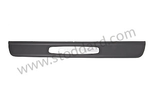 SCUFF PLATE Lacquer / Without OPTION:  DOOR ENTRY GUARDS IN CARBON WITH LOGO (Option code: IX69), Without OPTION:  DOOR ENTRY GUARDS IN STAINLESS STEEL WITH LOGO (Option code: IX70) (98755130306A03)