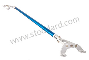 ADJUSTABLE ALUMINIUM COLOUR SPACER BAR BLUE / BLUE (99A000116104)