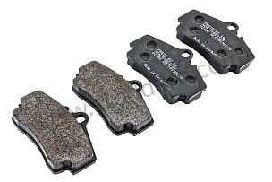 BLACK PAGID REAR BRAKE PAD SET OF 4 / REAR (99A000116150)