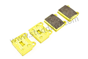PAGID YELLOW FRONT BRAKE PAD SET OF 4 (99A000116155)