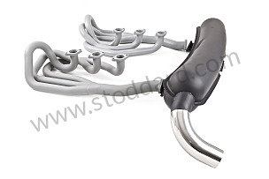 ORIGINAL DIAMETER STEEL SPAGHETTI EXHAUST KIT + RACING STEEL SILENCER 1 OUTLET  (99A000116304)