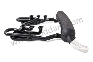 46 MM STEEL SPAGHETTI EXHAUST KIT + RACING STEEL SILENCER 1 OUTLET  (99A000116316)