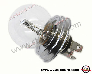 P45t Widebase Bulb, 12volt 45/40 Watt European Headlight Assemblies For 356. 12V  VOLT (SICP4512V)
