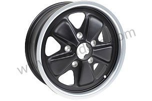 PERFORATED DISC WHEEL ET 36 MM / 6 X 15 INCHES (91136102013)