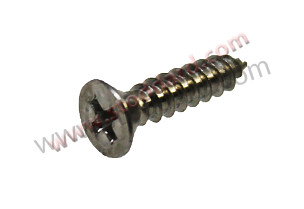Screw 2.9 X 13 For Targa Rear Moulding 356 60-65 911 65-89 912 65-69 CHROME / CHROME / 2,9 X 13 MM (90014400900)