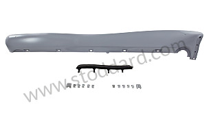 SILL COVER undercoat / undercoat (G2X) / LEFT (99650436301G2X)
