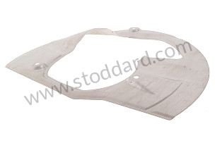 COVER PLATE FRONT LEFT / OPTION: CERAMIC BRAKE (PCCB) (Option code: I450) (99735180505)