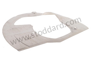 COVER PLATE FRONT RIGHT / OPTION: CERAMIC BRAKE (PCCB) (Option code: I450) (99735180605)