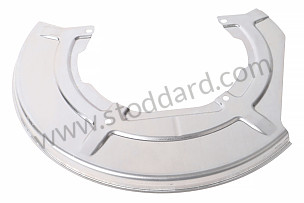 COVER PLATE REAR RIGHT / OPTION: CERAMIC BRAKE (PCCB) (Option code: I450) (99735280202)