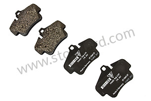 SET OF BRAKE PADS OPTION: CERAMIC BRAKE (PCCB) (Option code: I450) (982698451C)