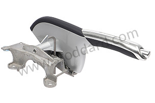 PARKING-BRAKE LEVER Left-hand drive / sea blue / sea blue (3S8) / OPTION: HANDBRAKE LEVER IN ALUMINIUM/LEATHER (Option code: IX98) (997424980063S8)