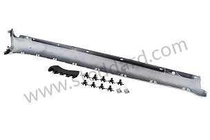 SILL COVER RIGHT / OPTION: PAINTED SILL COVERS (Option code: IXAJ) (99750498200G2X)