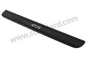 SCUFF PLATE black / black (A03) / Lacquer (99755130391A03)