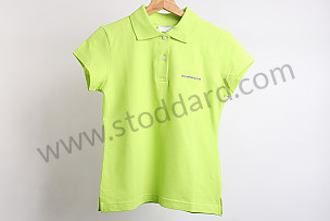 WOMEN'S POLO SHIRT - GREEN (S)  (AWAP72200S17)