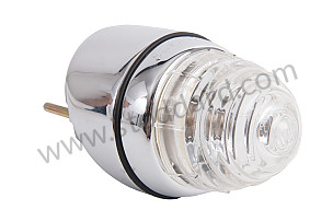 Front Turn Signal Assembly, Right, With Clear Lens For 356B And 356C WHITE / WHITE / FRONT RIGHT (NLA63140205)