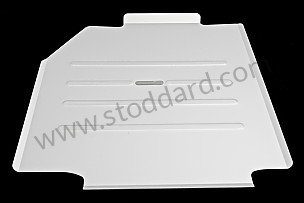 ALUMINIUM FLOOR COVERING DRIVER 997 / 987 BOXSTER / CAYMAN LEFT (99A000120728)