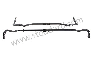 SPORTS STABILIZER BAR KIT - FRONT 26 MM NOT ADJUSTABLE + REAR 23 MM ADJUSTABLE (3 POSITIONS)  (99A000120773)