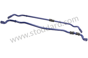 SPORTS STABILIZER BAR KIT - FRONT 25 MM ADJUSTABLE (3 POSITIONS) + REAR 24 MM ADJUSTABLE (3 POSITIONS)  (99A000120774)
